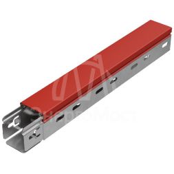 Крышка для лотка осн.50 L3000 сталь 0.55мм &amp;quot;ПЛЮС&amp;quot; KLplus50х0.55х3000 оцинк. КМ PL0385