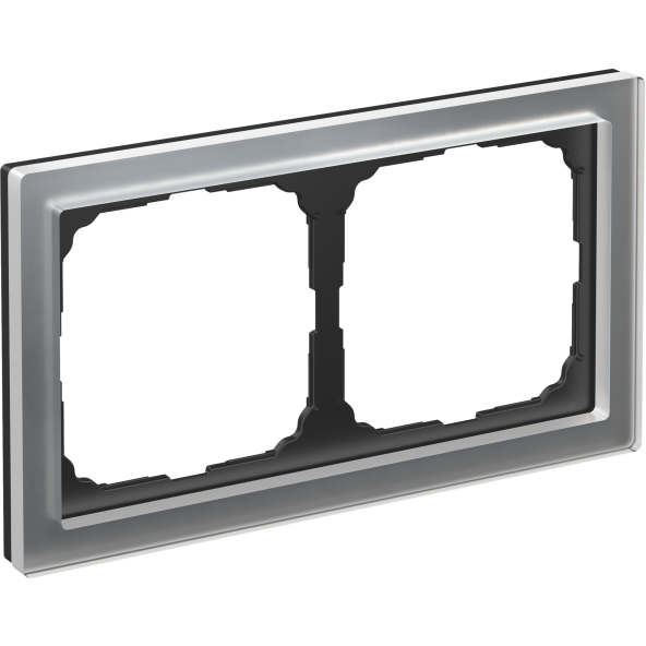 Рамка 2-м ArtGallery Pure органич. стекло алюм. SE GAL320302