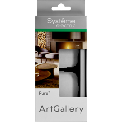 Рамка 2-м ArtGallery Pure органич. стекло алюм. SE GAL320302