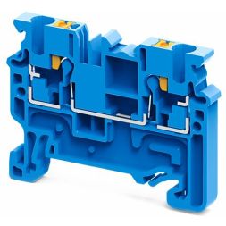 Клемма проходная push-in OptiClip CP-2.5-I-BU-24А (0.2-2.5) син. КЭАЗ 331839