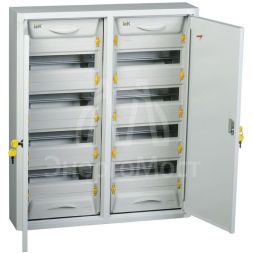 Корпус металлический ЩРн-2х48з-0 36 УХЛ3 IP31 PRO IEK MKM15-N-2X48-31-ZU