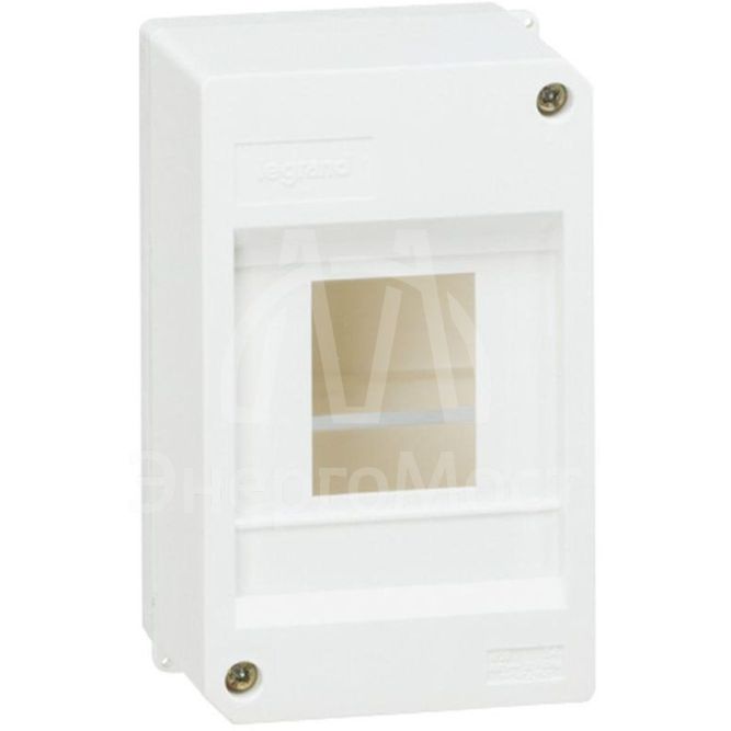 Щиток распред. накладной 4-м Mini S 140х87х68мм без двер. IP30 бел. Leg 001357