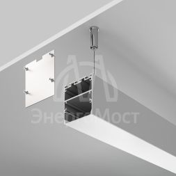 Профиль алюминиевый накладной-подвесной 50х50 Maytoni ALM-5050-S-2M