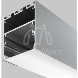 Профиль алюминиевый накладной-подвесной 50х50 Maytoni ALM-5050-S-2M