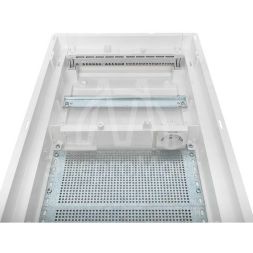 Щит комбинированный встраив. Nova 1 DIN-рейка + 2 монтаж. платы 3 габарит IP41 с метал. перфорированной дверью EKF nv-cb-pmd-1+2