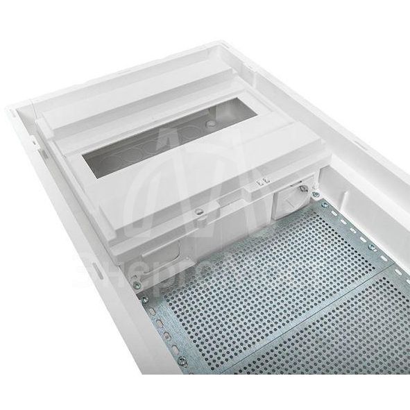 Щит комбинированный встраив. Nova 1 DIN-рейка + 2 монтаж. платы 3 габарит IP41 с метал. перфорированной дверью EKF nv-cb-pmd-1+2