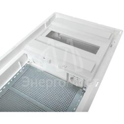 Щит комбинированный встраив. Nova 1 DIN-рейка + 2 монтаж. платы 3 габарит IP41 с метал. перфорированной дверью EKF nv-cb-pmd-1+2