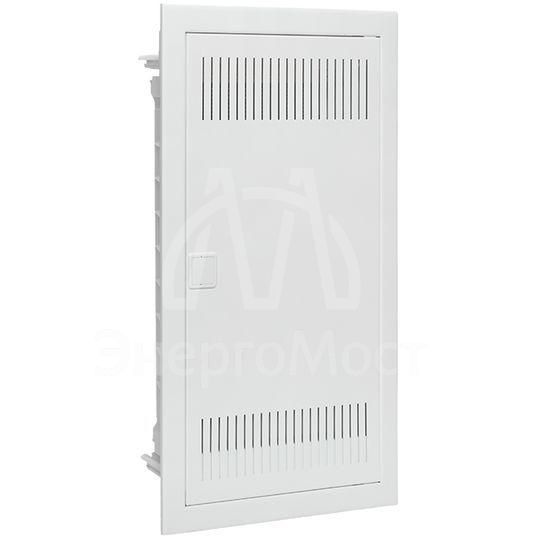 Щит комбинированный встраив. Nova 1 DIN-рейка + 2 монтаж. платы 3 габарит IP41 с метал. перфорированной дверью EKF nv-cb-pmd-1+2