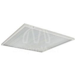 Светильник светодиодный ДУО-4102-Z 36Вт 6500К панель 595х595 призма Basic EKF LPL-4102-Z-36-6500