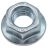 Гайка М10 с насечкой (уп.100шт) DKC CM101000