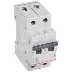 Выключатель автоматический модульный 2п C 6А 4.5кА RX3 Leg 419694