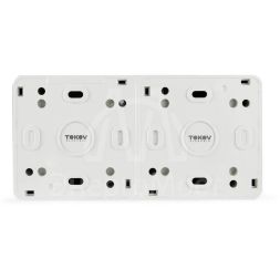 Блок ОП Nix (розетка 16А 250В с заземл. 1-кл. выкл. 10А) IP54 бел. TOKOV ELECTRIC TKE-NX-V1RZ-C01T-IP54