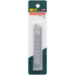 Набор лезвий для ножа технического 18мм 8 сегментов сталь SK5 (уп.10шт) FIT 10420