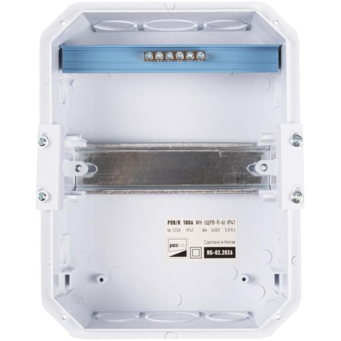 Бокс модульный встраив. PDB/R 1006 WH (ЩРВ-П- 6) IP41 пластик. Pro JazzWay 5071735