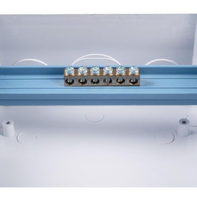Бокс модульный встраив. PDB/R 1006 WH (ЩРВ-П- 6) IP41 пластик. Pro JazzWay 5071735