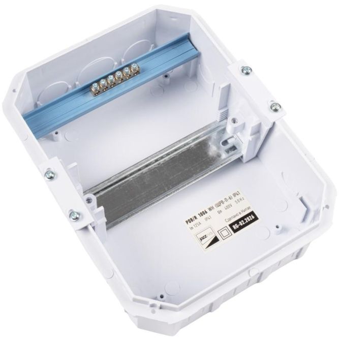 Бокс модульный встраив. PDB/R 1006 WH (ЩРВ-П- 6) IP41 пластик. Pro JazzWay 5071735