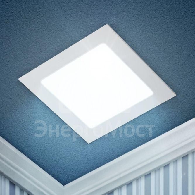 Светильник светодиодный 2-24-6K 24Вт 220В 6500К квадратный Эра Б0019840