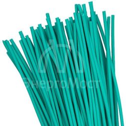 Трубка термоусадочная ТУТ нг 6/3 зел. 1м (уп.50шт) PROxima EKF tut-6-j-1m