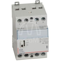 Контактор мод. 63А/4п 4НЗ 230В с ручкой упр. CX3 Leg 412557