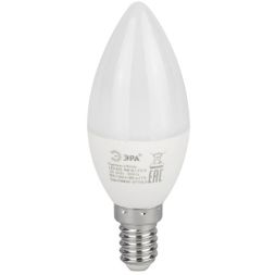Лампа светодиодная ECO LED B35-10W-865-E14 R (диод свеча 10Вт холодн. E14) (10/100/3500) ЭРА Б0045337