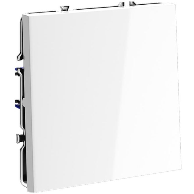 Выключатель 1-кл. СП S70 10А механизм бел. глянцевый Voltum VLS010101