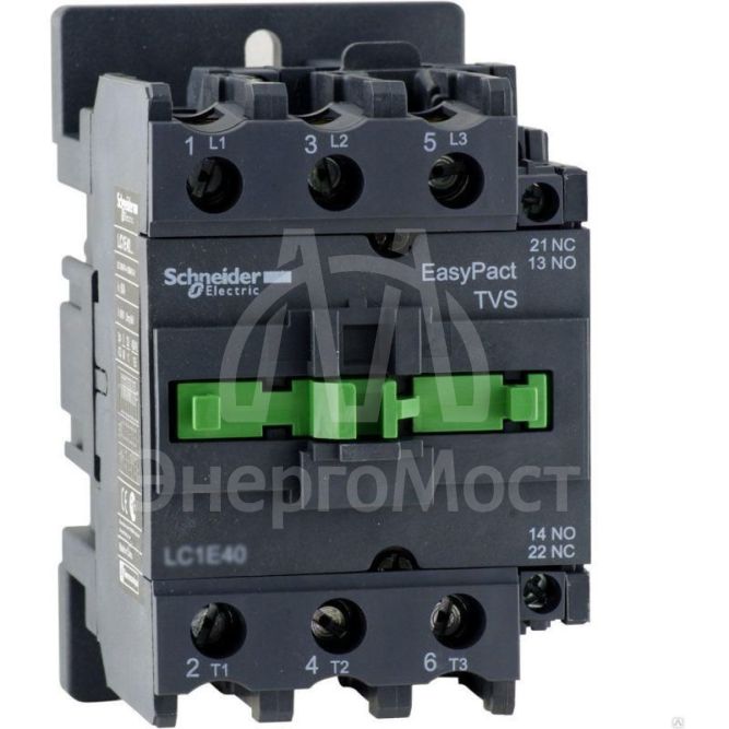 Контактор 3п 80А 1НО+1НЗ 220В AC TeSys E SchE LC1E80M5