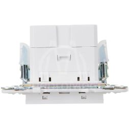 Розетка USB A+A 3.1А SKANDY SK-R15W арктич. бел. IEK SK-U21-D31-K01