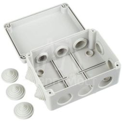 Коробка распаячная ОП 150х110х70 IP44 KM41241 (10 каб.ввод.) IEK UKO10-150-110-070-K41-44