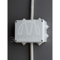 Коробка распаячная ОП 150х110х70 IP44 KM41241 (10 каб.ввод.) IEK UKO10-150-110-070-K41-44