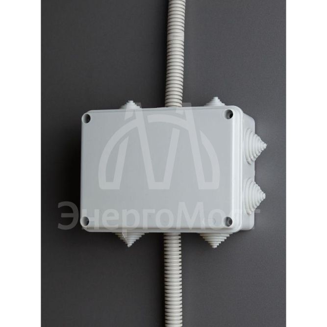 Коробка распаячная ОП 150х110х70 IP44 KM41241 (10 каб.ввод.) IEK UKO10-150-110-070-K41-44