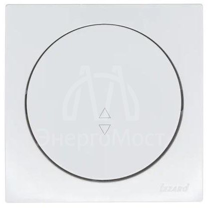 Выключатель проходной 1-кл. СП OSEN 10А IP20 механизм бел. LEZARD 743-0288-105