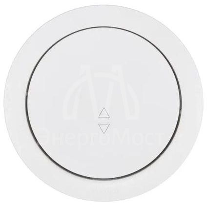 Выключатель проходной 1-кл. СП OSEN 10А IP20 механизм бел. LEZARD 743-0288-105