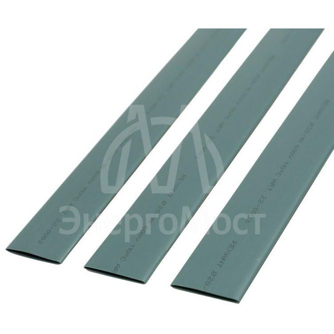 Трубка термоусадочная 20.0/10.0 1м зел. REXANT 22-0003