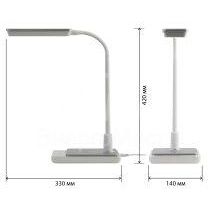 Светильник светодиодный NLED-499-10W-W настольный с основанием бел. ЭРА Б0052776