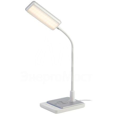 Светильник светодиодный NLED-499-10W-W настольный с основанием бел. ЭРА Б0052776