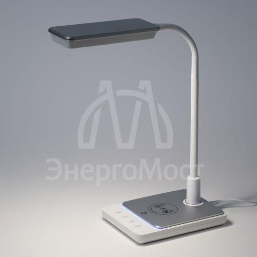 Светильник светодиодный NLED-499-10W-W настольный с основанием бел. ЭРА Б0052776