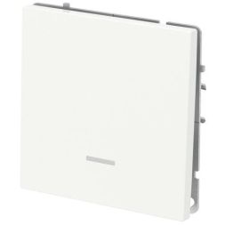 Выключатель 1-кл. KANT с подсветкой бел. магнолия DKC 7000133