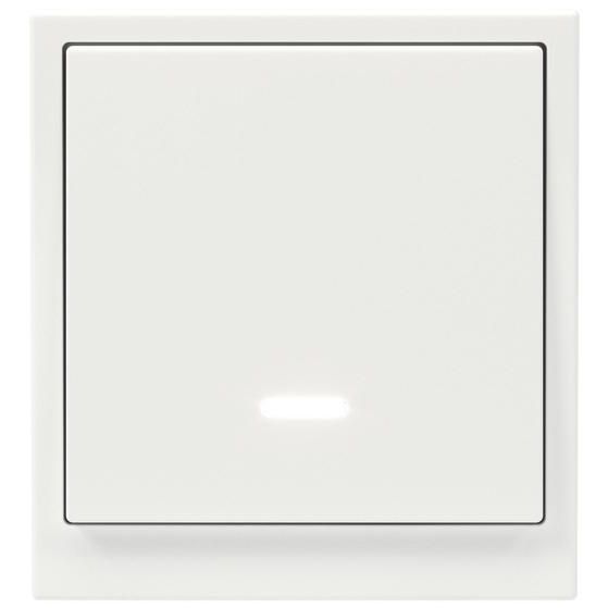 Выключатель 1-кл. KANT с подсветкой бел. магнолия DKC 7000133