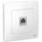 Розетка компьютерная 1-м СП BLANCA RJ45 кат.5e бел. SchE BLNIS045001