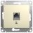 Механизм розетки комп. 1-м СП Glossa RJ45 беж. SchE GSL000281K