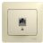 Механизм розетки комп. 1-м СП Glossa RJ45 беж. SchE GSL000281K