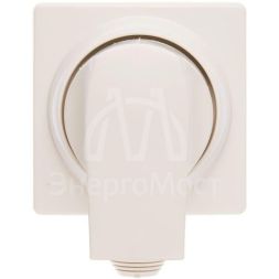 Розетка 1-м ОП Quteo 32А 2К+3 без шторок + вилка 2P+E бел. Leg 782222