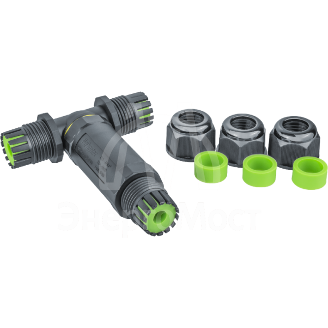 Коннектор кабельный T-образный 82 832 NTB-T01-3P-IP68 3PIN Navigator 82832