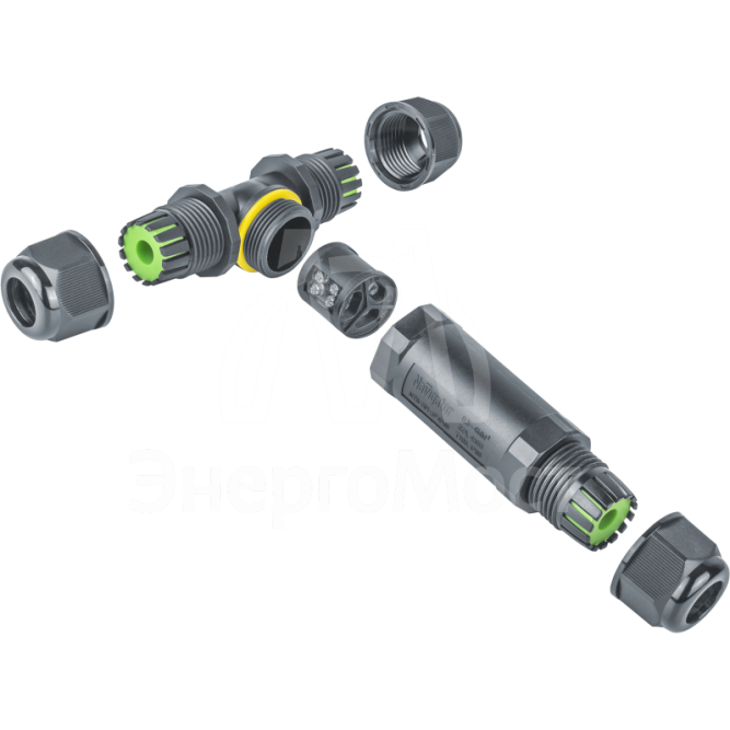 Коннектор кабельный T-образный 82 832 NTB-T01-3P-IP68 3PIN Navigator 82832