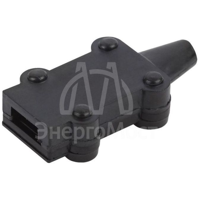 Заглушка ERABL-Z для Белт-лайт (на 2 жил.) черн. Эра Б0049181