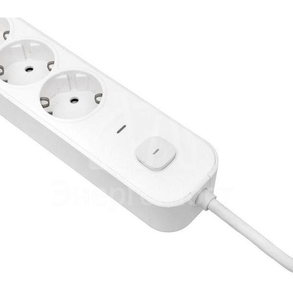 Удлинитель 5х3м IP20 2USB 2.4А+2type-C LUX 1.5кв.мм EKF UBA-LUX-503-TC