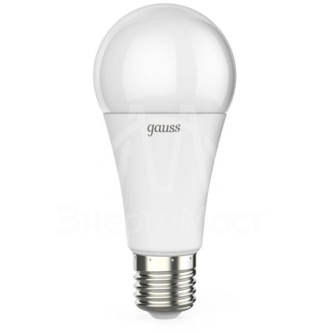 Лампа светодиодная Black 16Вт A60 6500К холод. бел. E27 1520лм GAUSS 102502316