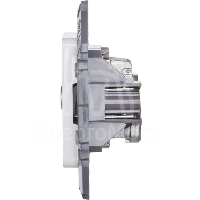 Розетка телевизионная TV Inspiria 2дБ 0-2400мГц с топологией &amp;quot;звезда&amp;quot; механизм бел. Leg 673850