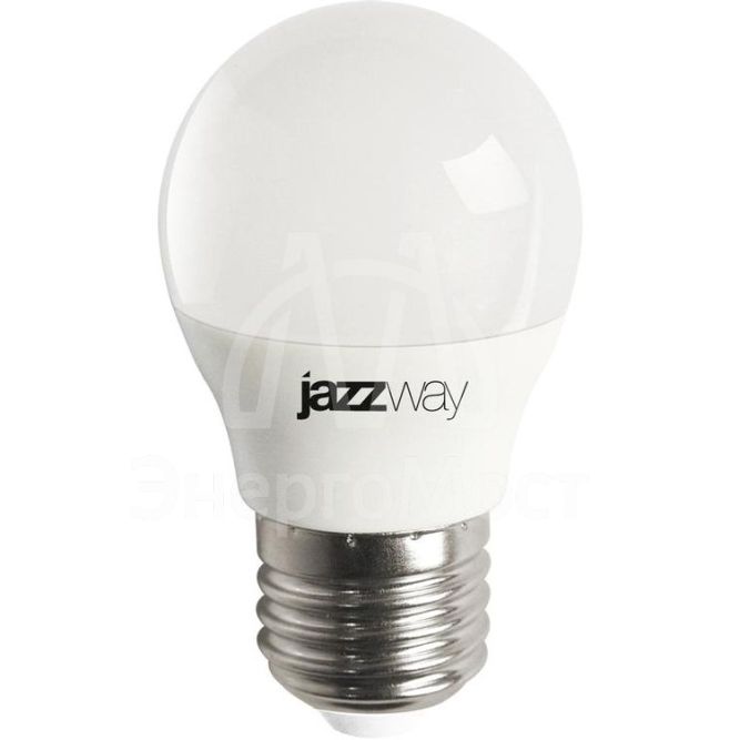 Лампа светодиодная PLED-LX G45 8Вт 3000К E27 JazzWay 5028654