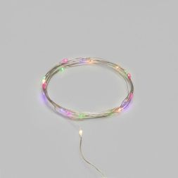 Гирлянда светодиодная Роса 2м 20 LED мультиколор IP20 2хАА (в комплект не входят) Neon-Night 302-059